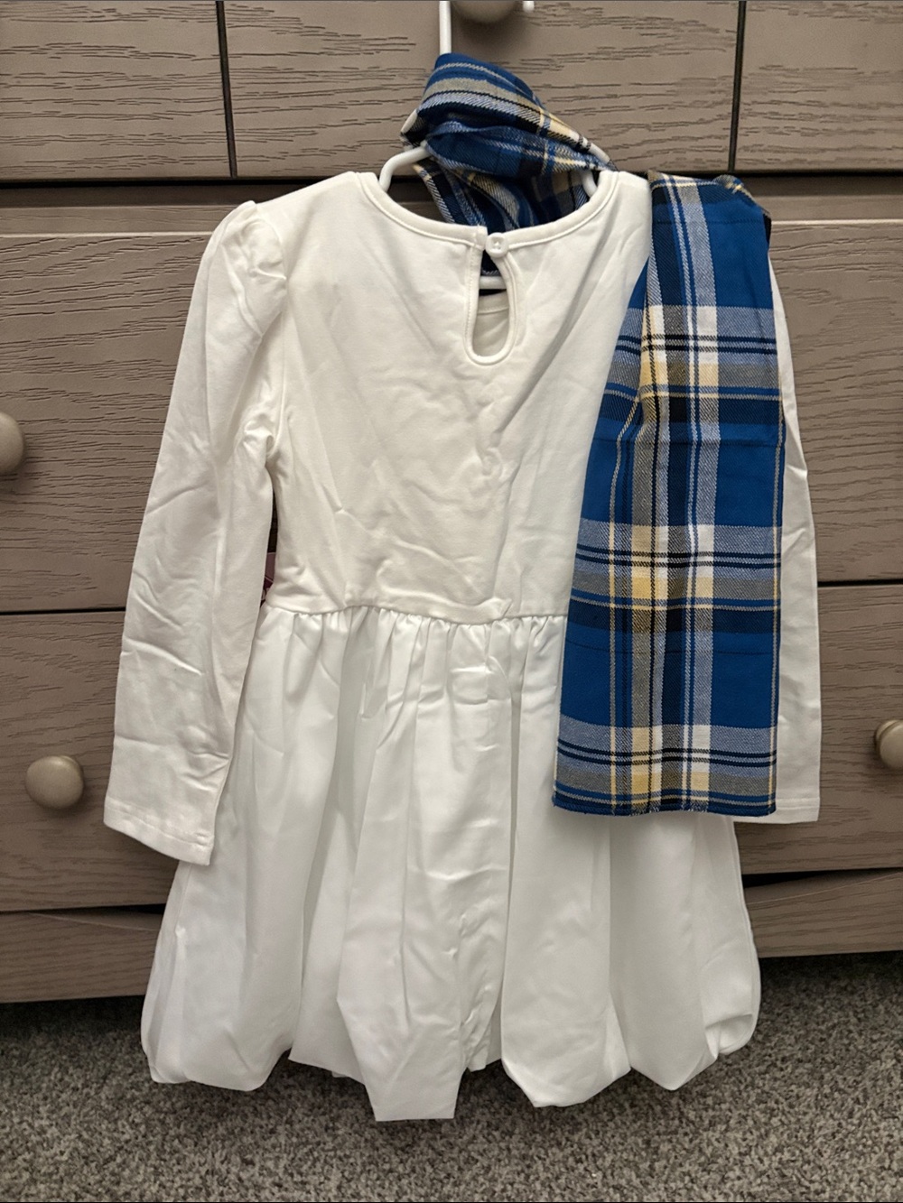 ONLY LITTLE ONCE FROSTY WINTER DRESS SIZE 4T NWT - Picture 4 of 4